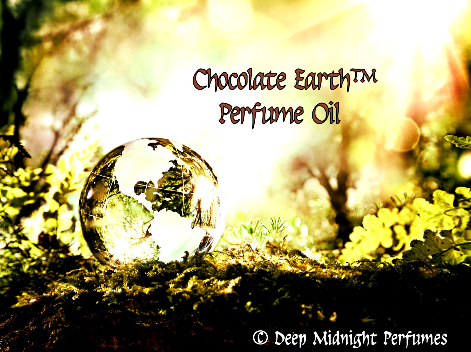 Chocolate Earth™ Perfume Oil - Chocolate Perfume - Dark Chocolate, Raspberry, Patchouli, Cream - Valentine's - Celestial Chocolate™ Perfume