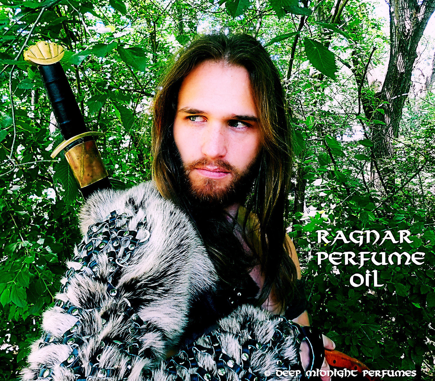 RAGNAR Perfume Oil - Viking Perfume - Cedar, Pine, Fir, Bergamot, Vetiver, Leather Accord, Musk, Ocean - The Vikings - Ragnar Lothbrok