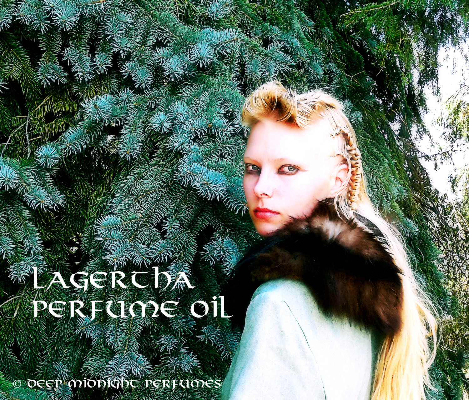 LAGERTHA Perfume Oil - Viking Perfume - Amber, Balsam, Heliotrope, Dark Woods, Lingonberry and Rosemary - The Vikings - Ragnar Lothbrok