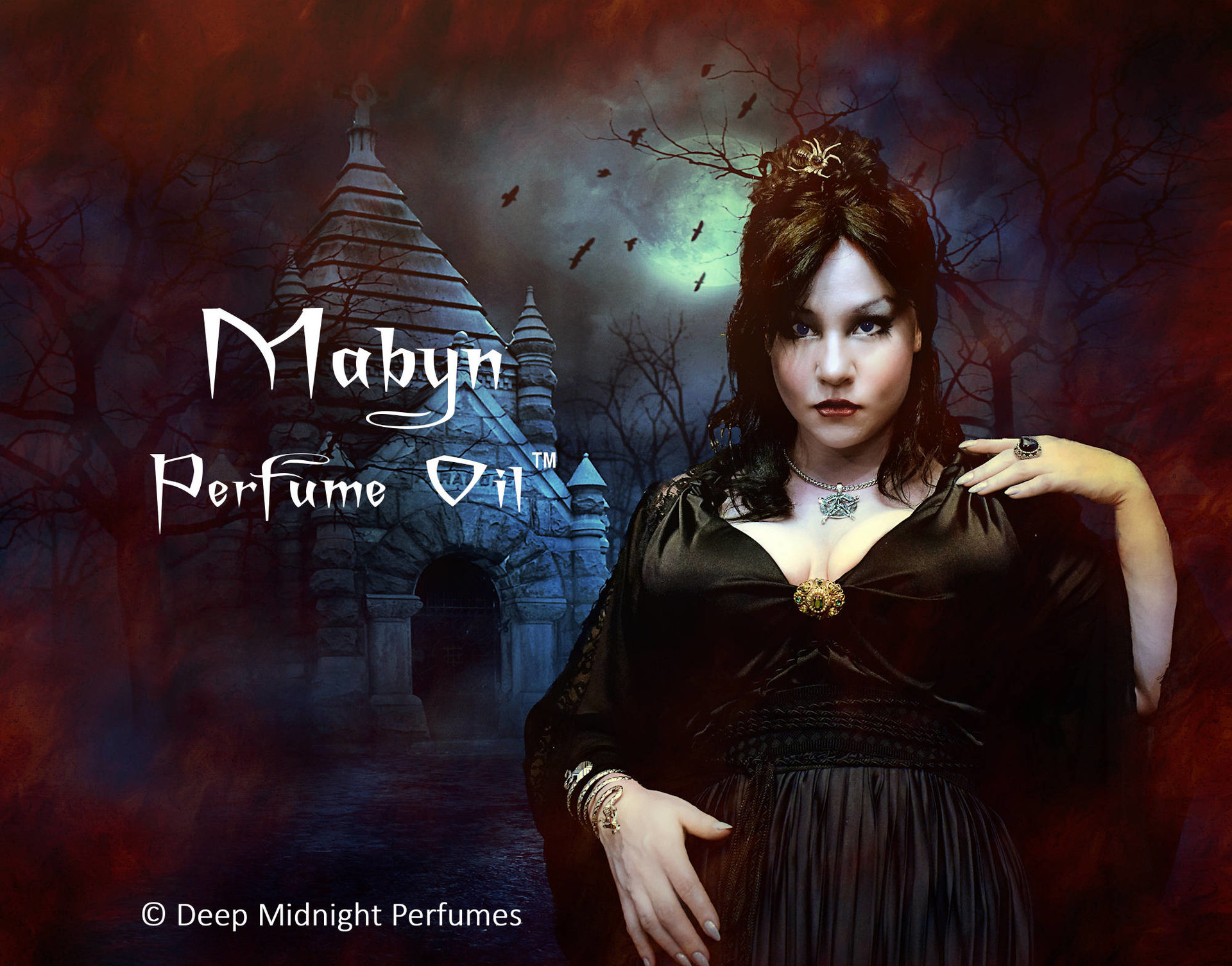 MABYN™ Perfume Oil - Graveyard Dirt, Firewood, Myrrh, Dried Gourds, Hay, Darkly Spiced Pumpkin - Halloween Perfume - Fall Fragrance
