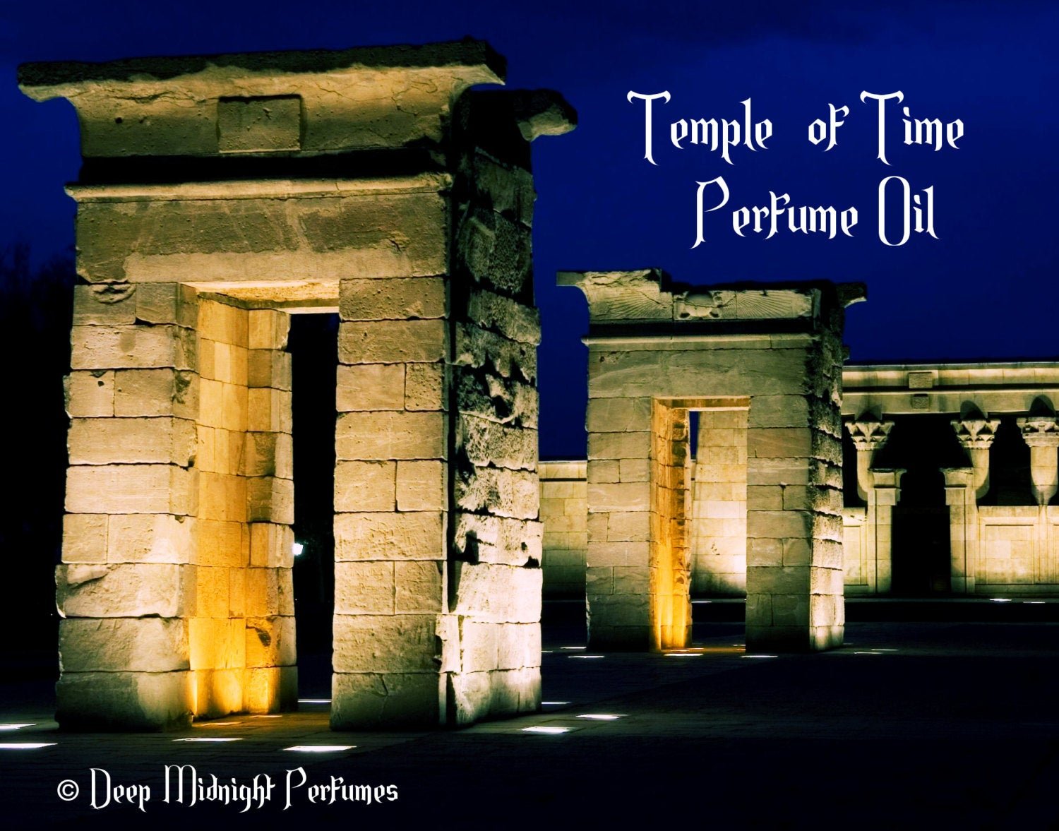 Temple of Time™ Perfume Oil - Chypre Accord, Frankincense, Resins, Cardamom - Fantasy Perfume - Ancient Perfume