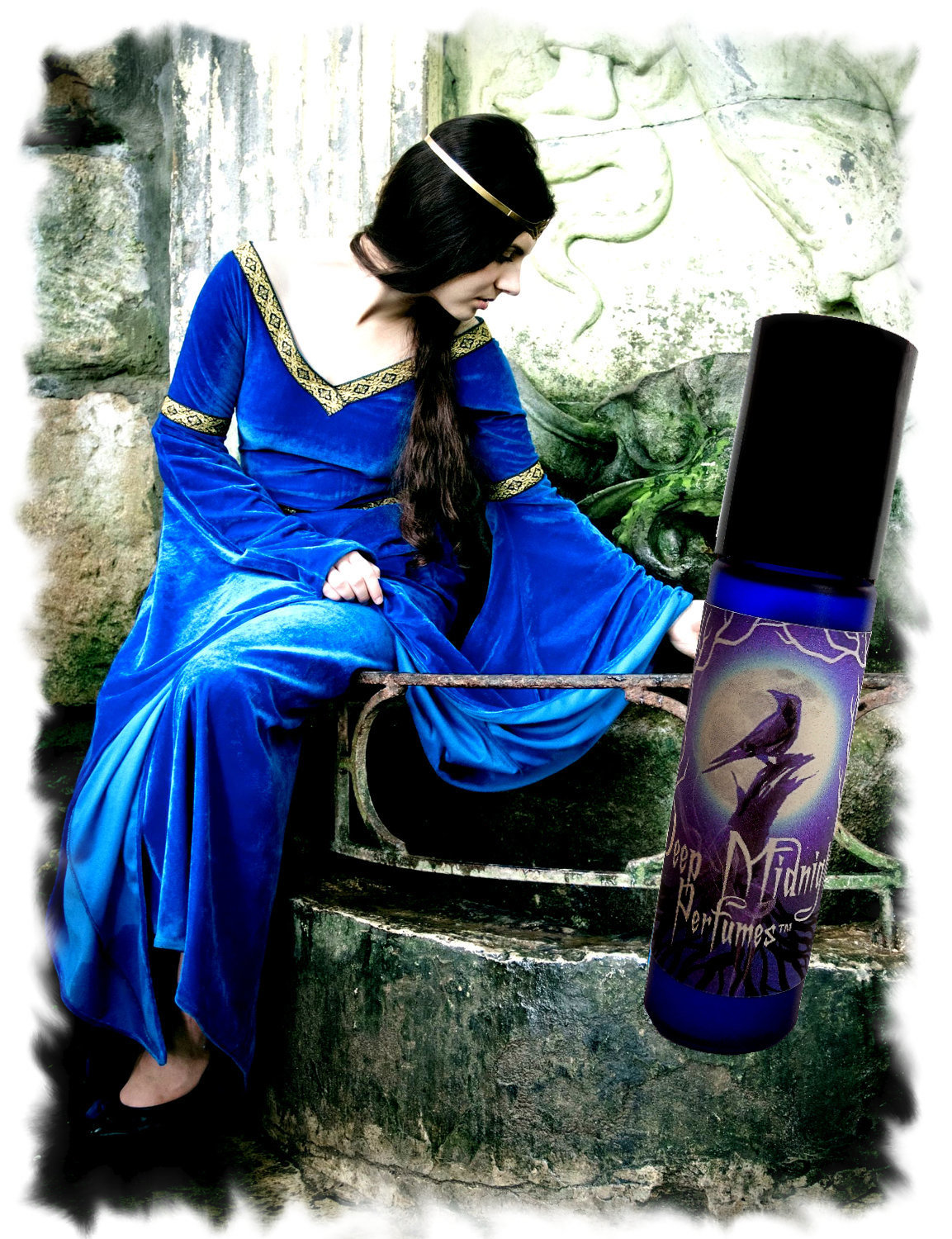 Gwenhwyfar Perfume Oil - Lilies, Dragon's Blood, Musks, Gothic Perfume - Medieval Perfume - Legends of the Grail Series