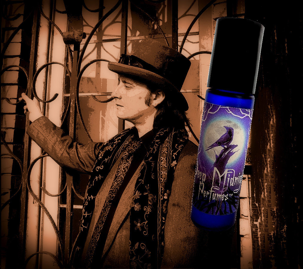 BOURBON STREET Perfume Oil -  Bay Rum, Vanilla, Musk - Gothic Perfume - Victorian perfume