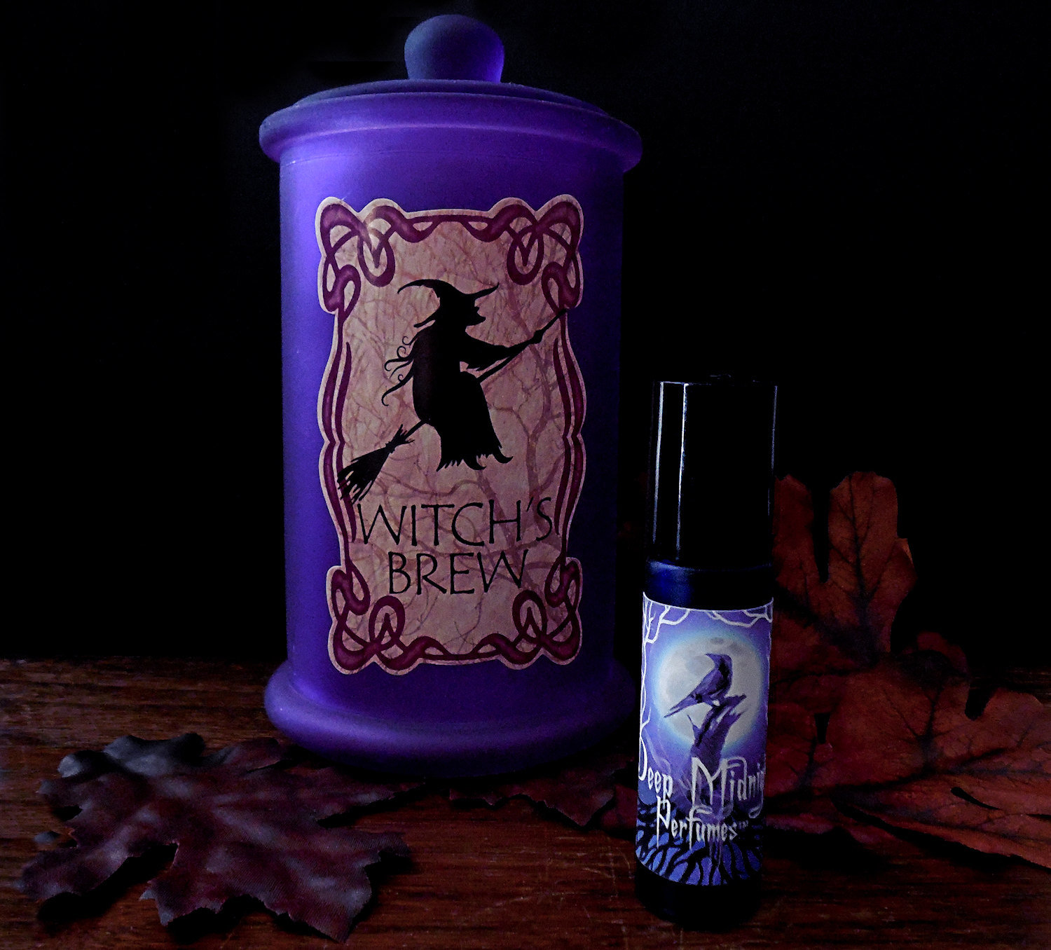 WITCH'S BREW Perfume Oil - Pumpkin, Coffee, Amber, Musk, Cinnamon, Nutmeg, Cashmere, Fall Florals, Cream - Halloween Perfume- Fall Fragrance