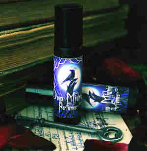 MARGOT THE DARKNESS™ Perfume Oil — Halloween Perfume — Fall Fragrance — Blueberry, Fig, Tea, Vanilla