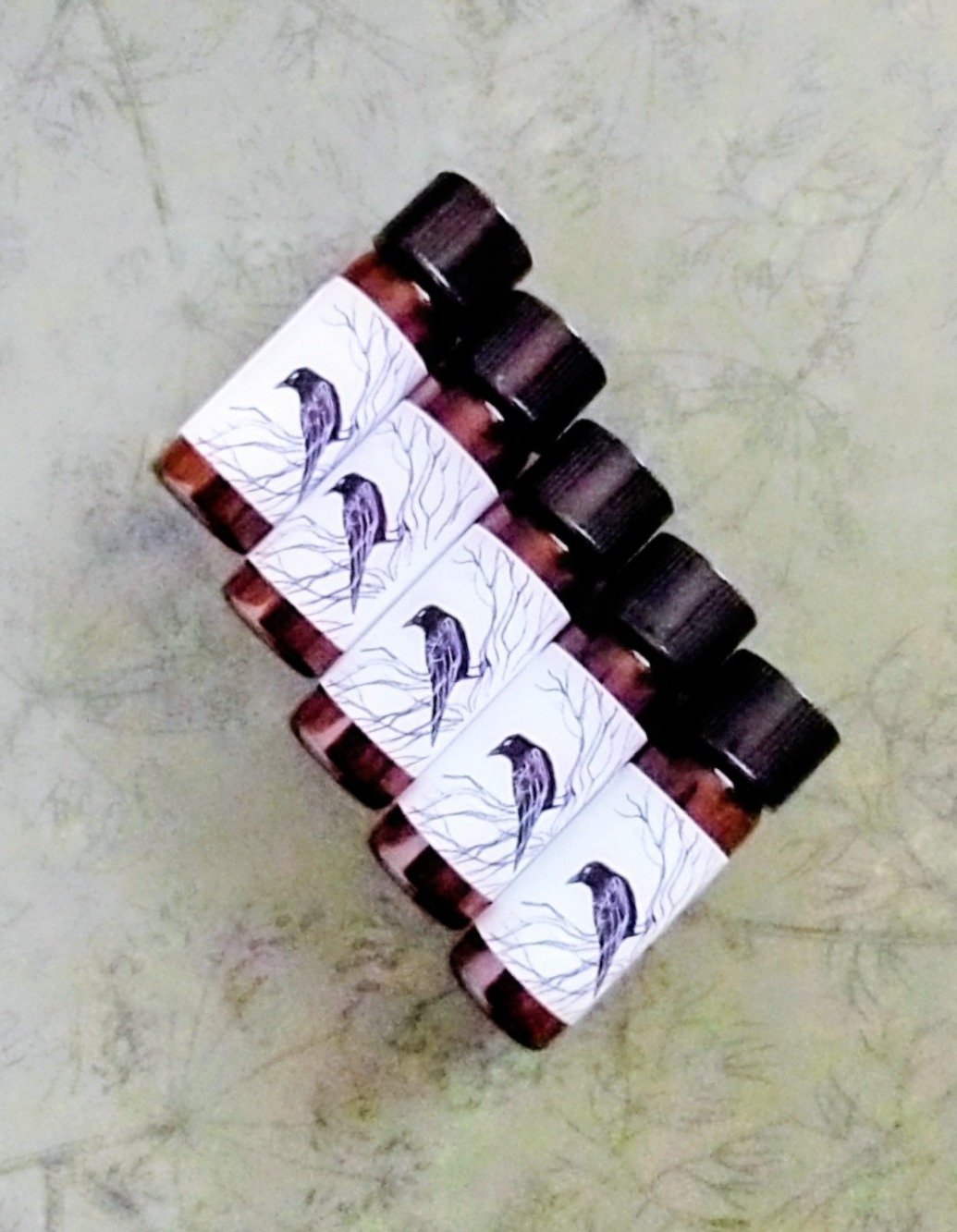 THE HOBBIT inspired PERFUME Sampler Set - Five Sample Vials — half dram (2ml) vials