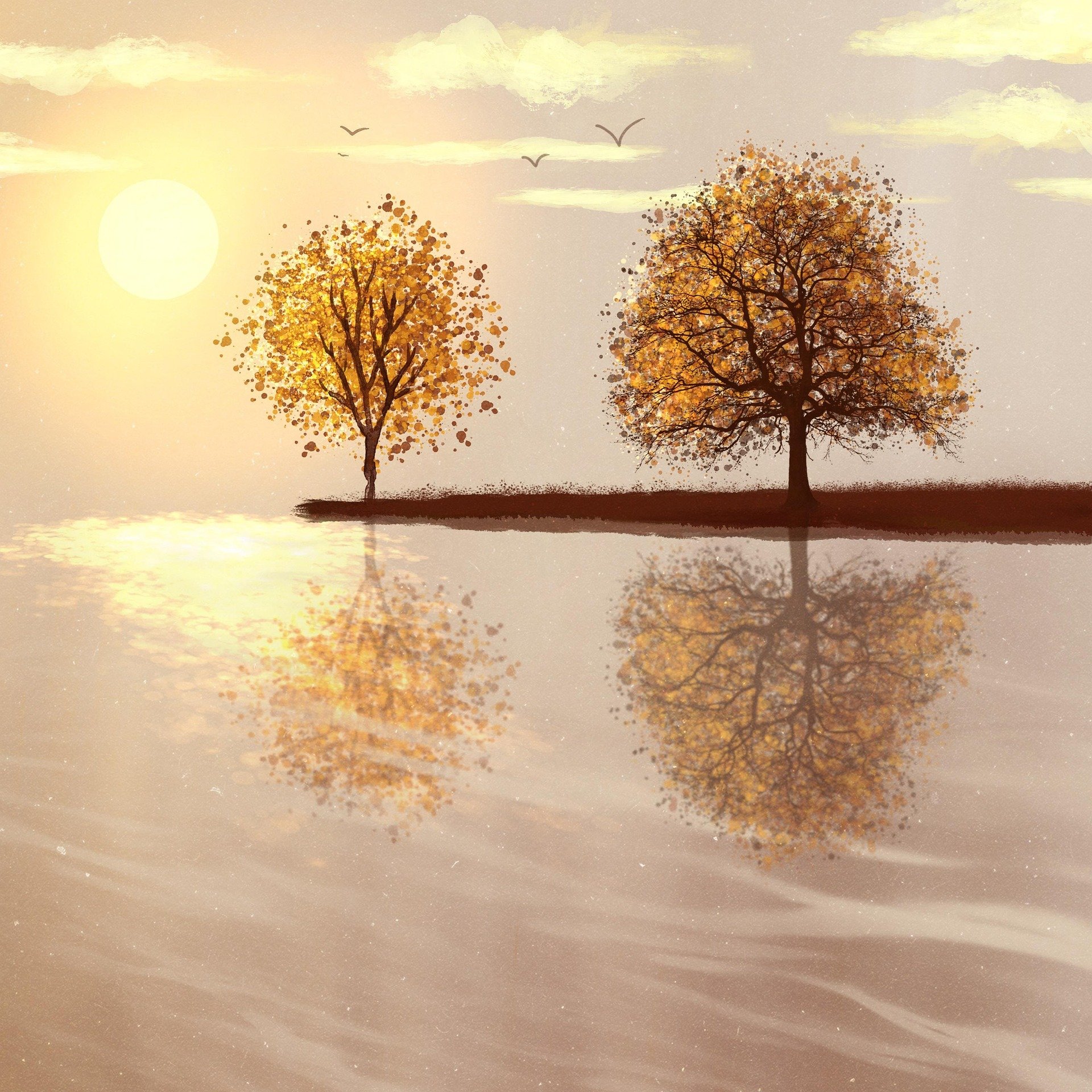 TWILIGHT LAKE WALK™ Perfume Oil — Spring Fragrance — willow, wormwood, amber, lingonberry