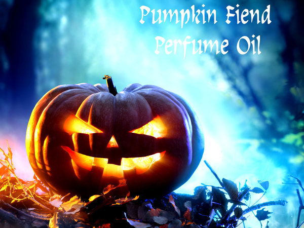 PUMPKIN FIEND™ Perfume Oil - Dark Pine, Balsam Fir, Pumpkin, Moss, Cardamom, Dry Leaves, Dark Spice - Halloween Perfume- Fall Fragrance