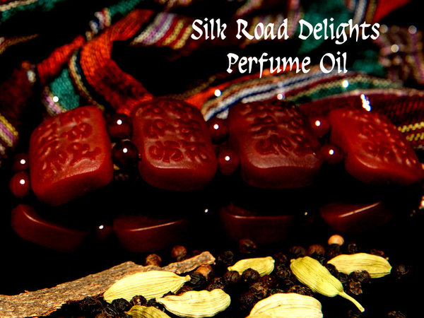 SILK ROAD DELIGHTS™ Perfume Oil - Eastern Sandalwood, Frankincense, Myrrh, Spices - Marco Polo
