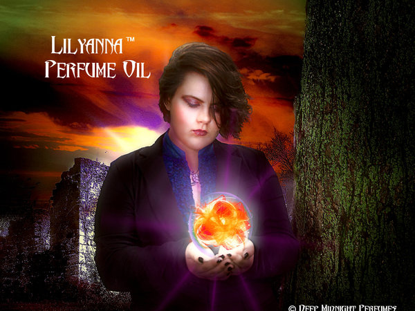 LILYANNA™ Perfume Oil - Ripe Apples, Woods and Leaves, Cardamom, Toasted Marshmallow, faint Woodsmoke - Halloween Perfume - Fall Fragrance