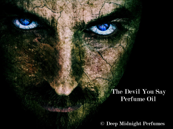 The DEVIL YOU SAY™ Perfume Oil - Dragon's Blood, Chypre Accord, Black Pepper, Salt, Tobacco - Gothic perfume - Supernatural