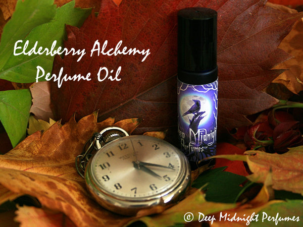 Elderberry Alchemy™ Perfume Oil - Elderberries, Twigs and Leaves, Patchouli, Wood - Walking Dead Inspired Perfume