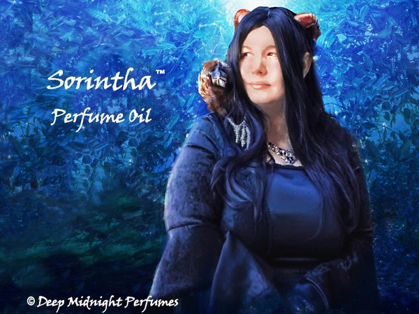 SORINTHA™ Perfume Oil - Neroli, Vetiver, Honeysuckle, Redwood, Cedarwood, Amber, Clove - Fantasy Perfume - Realms of the Fae Folk™ Perfume