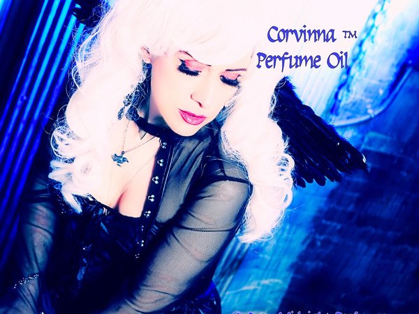 CORVINNA™ Perfume Oil - Black Cherries, Jasmine, Lavender, Sandalwood, Oak Wood, Apple, Spiced Tea - Realms of the Fae Folk™ Perfume Series