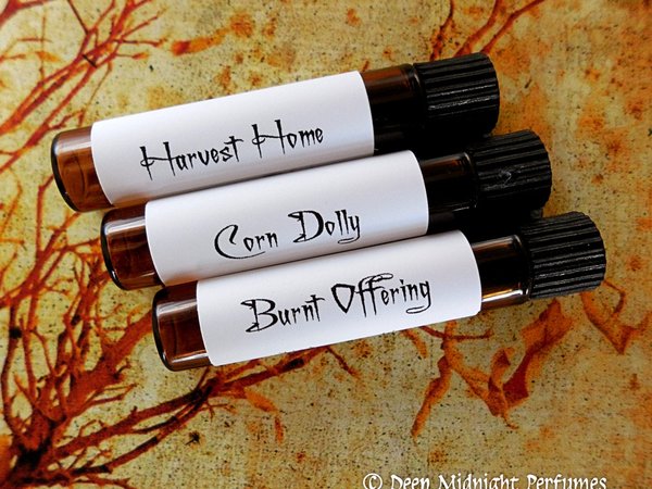 GOTHIC AUTUMN™ Perfume Sample Set - Deep Midnight Perfumes - Halloween Perfume - Fall Perfume