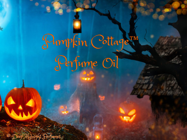 PUMPKIN COTTAGE™ Perfume Oil - Pumpkin, Black Coffee, Clove, Cardamom, Lavender, Firewood, Cream, Wood - Halloween Perfume - Pumpkin Perfume