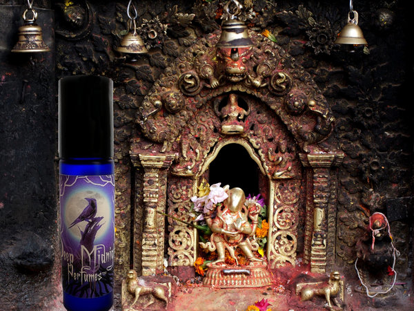 SHANGRI-LA™ Perfume Oil - Cherry Blossoms, Rice Flower, Champaka Flowers, Eastern Spices, Sandalwood, Lychee