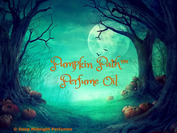 PUMPKIN PATH™ Perfume Oil - Cedar Trees, Sweet Pumpkin, Lush Black Berries, Garden Herbs, Night Air - Halloween Perfume - Pumpkin Fragrance