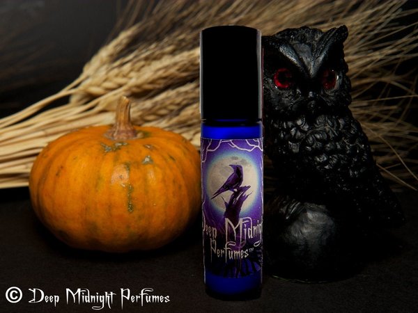 SAMHAIN NIGHT™ Perfume Oil - Frankincense, Amber, Apples, Red Wine - Gothic Perfume - Fall Perfume- Halloween Perfume