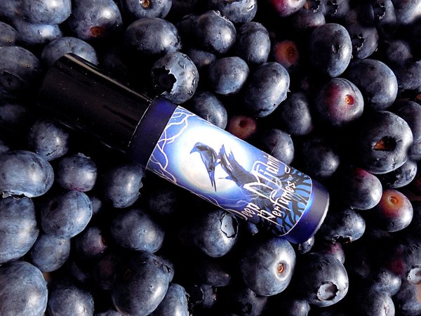 BONNY BLUE™ Perfume Oil - Blueberries, Pale Creamy Amber, Mandarin, Basil, and Vanilla - Berry Perfume