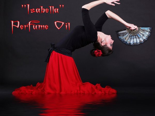 ISABELLA™ Perfume Oil - Golden Musk accord, Ylang Ylang, Neroli, Bergamot, Lily, Saffron, Nectar - Fantasy Perfume - Artisan Perfume