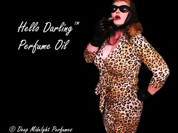 HELLO DARLING™ Perfume Oil - Jasmine, Musk, Tuberose, Tonka Bean, Incense, Ripe Berries, Ylang Ylang - Fantasy Perfume - Retro Girls Set™