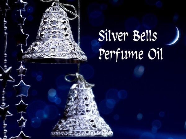 SILVER BELLS™ Perfume Oil - Rum, Cinnamon, Nutmeg, Vanilla Bean, Cream, Sugarplum, Mint - Christmas Perfume - Holiday Fragrance
