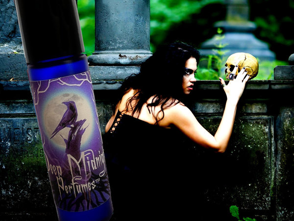 THE CRYPT™ Perfume Oil: Myrrh, wet earth, oakwood fire, candle flame, Gothic Perfume, Vampire Perfume, Dracula, Supernatural