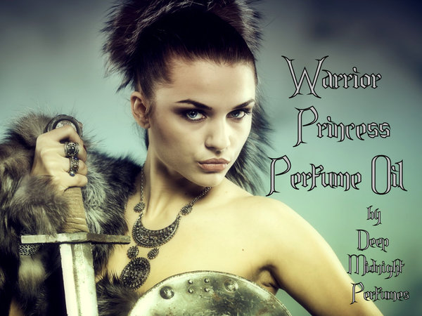 WARRIOR PRINCESS™ Perfume Oil - Jasmine, Lily of the Valley, Musk, Bamboo, Cedar - Fantasy Perfume