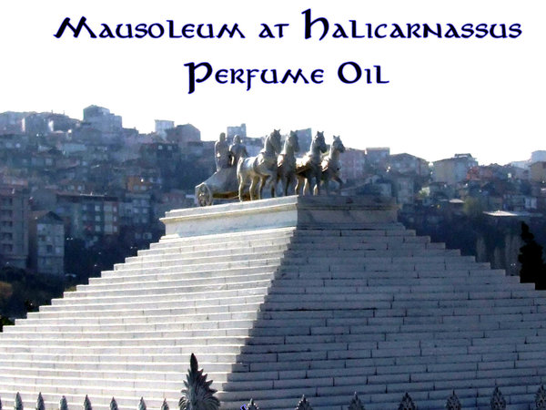 Mausoleum at Halicarnassus™ Perfume Oil - Neroli Attar, Champaka, Narcissus, Vanilla Bean - Ancient Perfume - Seven Wonders™ Perfume Collection