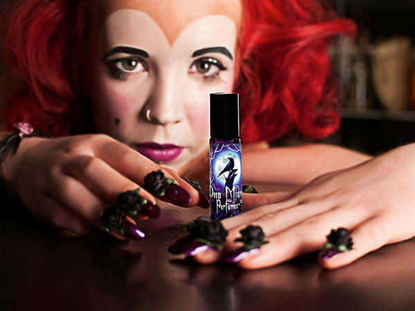 Lilith Dreaming™ Perfume Oil - Champaka Blossoms, Teakwood, Poppies, Pink Peppercorn, Vanilla, Patchouli - Supernatural