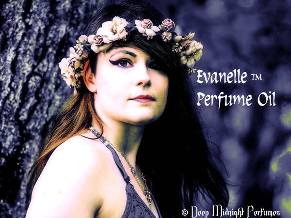 EVANELLE™ Perfume Oil - Chrysanthemums, Summer Dew, Cherry Blossoms, Vanilla, White Musk - Realms of the Fae Folk™ Perfume Series