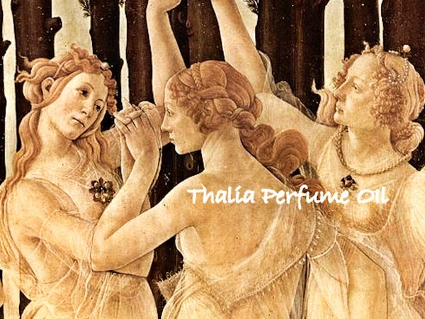 THALIA™ Perfume Oil - Raw Honeycomb, Peaches, Gardenia, Myrrh - Three Graces - Goddess Perfume