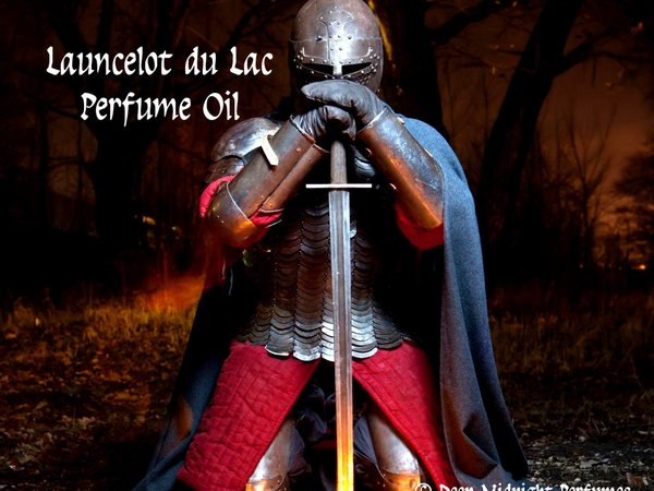 Launcelot du Lac Perfume Oil - Lilies, Spikenard, Leather, Smoky Resins - King Arthur - Merlin