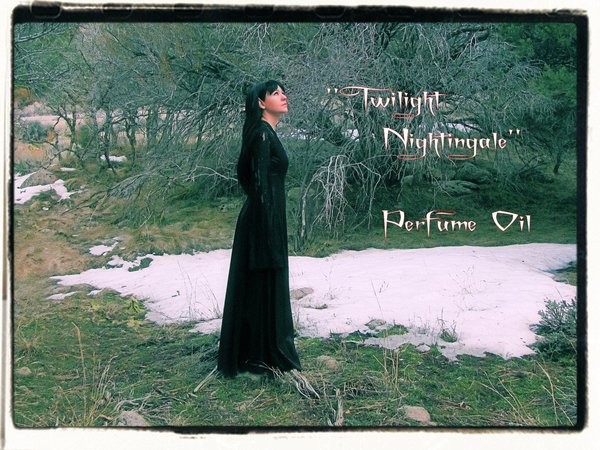 Twilight Nightingale Perfume Oil - Silmarillion Inspired - Osmanthus, Jasmine, Red Amber, Fig, Tiare flower, Star Fruit, Katsura