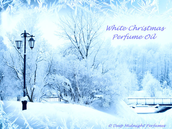 WHITE CHRISTMAS Perfume Oil - Fir, Balsam, Cedar, Orange Peel, Clove, Currants, Sugar Crystals, Snow - Chrismas Perfume - Holiday Fragrance