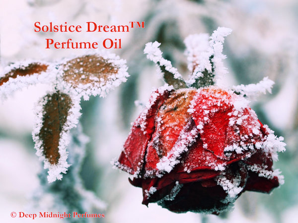 SOLSTICE DREAM™ Perfume Oil -NEW- Birch, Cedar, Clove, Mandarin Orange, Cardamom, Rose, and Ozone - Winter Perfume - Christmas Perfume