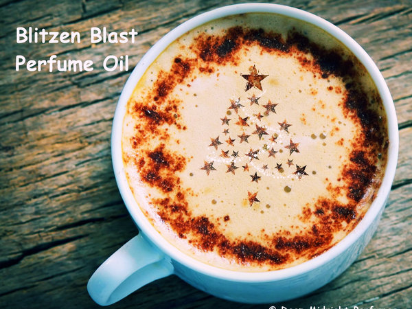 BLITZEN BLAST™ Perfume Oil - Dark Coffee, Spiced Rum, Irish Cream, Cocoa - Chrismas Perfume - Holiday Fragrance