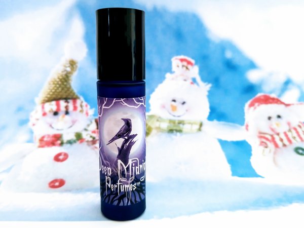 SASSY SNOWMEN™ Perfume Oil - Sugared Cranberries, Crisp Winter Air, White Amber, Juniper Berries, Frosted Woods - Christmas Perfume - Winter Fragrance