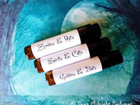 HALLOWEEN BEASTIES Sampler Set ™ Halloween Perfume Sample Set - Set #14 - Gothic Perfume - Fall Perfume - Deep Midnight Perfumes™ — half dram (2ml) vials