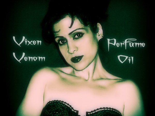 VIXEN VENOM™ Perfume Oil - Amber, Vanilla, Patchouli - Vampire Perfume - Featured in the Throw A True Blood Party Book