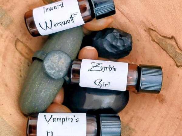 Rebirth Paradox™ — 3 perfume sample vials — Halloween in Spring — half dram (2ml) vials